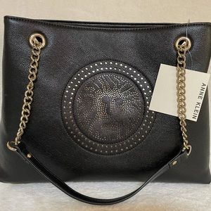 NWT Black Anne Klein Bag